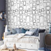 Wall Mural Create Your Own Space - Background with empty frames for DIY filling 61063 additionalThumb 6