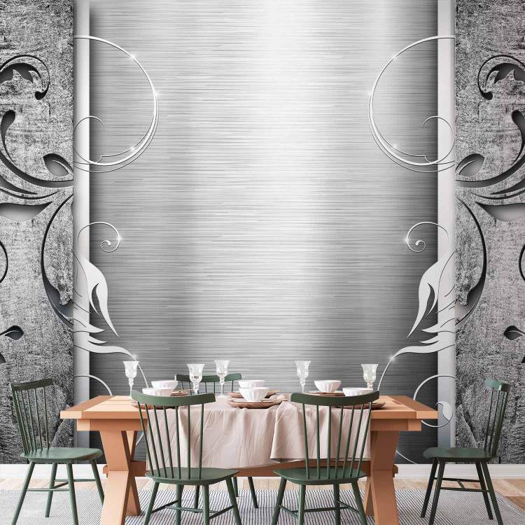 Wall Mural Steel leaves 61363 additionalImage 6
