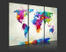 Print On Glass World Map: An Explosion of Colours [Glass] 92063 additionalThumb 6