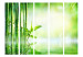 Room Divider Screen Green Bamboo II - green bamboo plant in an oriental style 96063 additionalThumb 3