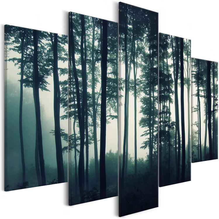 Canvas Art Print Dark Forest (5 Parts) Wide 107773 additionalImage 2
