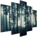 Canvas Art Print Dark Forest (5 Parts) Wide 107773 additionalThumb 2