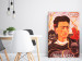 Canvas Art Print Portrait of Frida Kahlo - the artist's face surrounded by animals 114273 additionalThumb 3