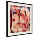 Poster I'm unique (square) - colorful flowers and decorative white text in a frame 116373 additionalThumb 3