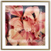 Poster I'm unique (square) - colorful flowers and decorative white text in a frame 116373 additionalThumb 16