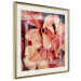 Poster I'm unique (square) - colorful flowers and decorative white text in a frame 116373 additionalThumb 2