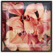 Poster I'm unique (square) - colorful flowers and decorative white text in a frame 116373 additionalThumb 24