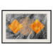 Poster Exotic Form - composition with geometric shapes on a background of palms 117773 additionalThumb 18