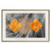 Poster Exotic Form - composition with geometric shapes on a background of palms 117773 additionalThumb 19