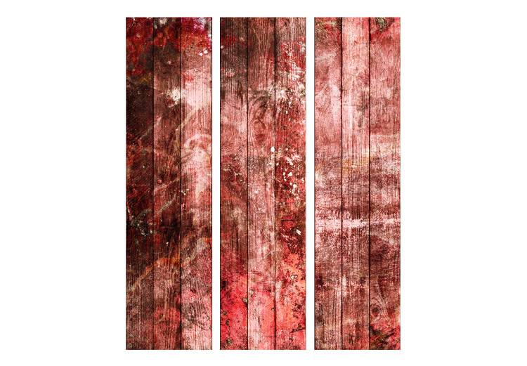 Room Separator Purple Wood - texture of red-stained wooden planks 122973 additionalImage 3