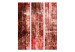 Room Separator Purple Wood - texture of red-stained wooden planks 122973 additionalThumb 3