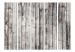 Room Divider Screen Raw Retro Boards (5-piece) - whitewashed old wood 124073 additionalThumb 3