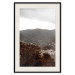 Wall Poster Valley - cityscape by the sea against mountains and cloudy sky 124473 additionalThumb 20