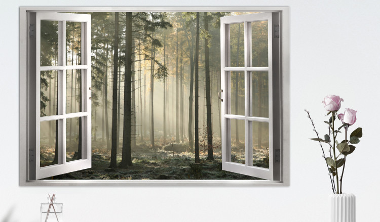 Large canvas print Quiet Forest [Large Format] 125573 additionalImage 5