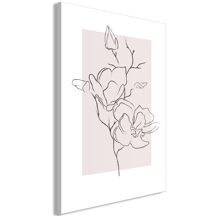 Canvas Creamy Magnolia (1 Part) Vertical 127473 additionalImage 2