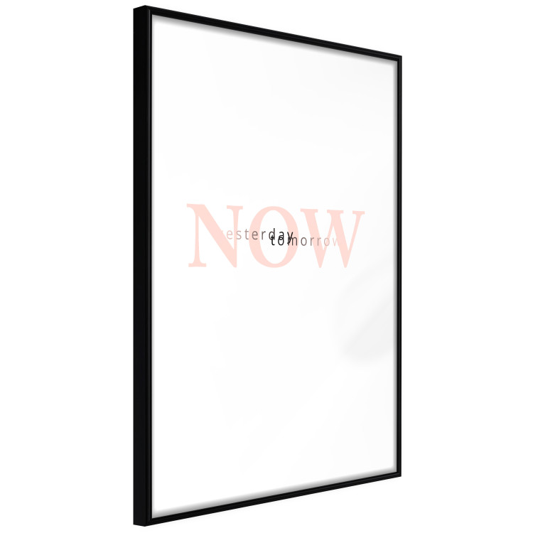 Wall Poster Now - English text in large and small on contrasting white background 127873 additionalImage 2