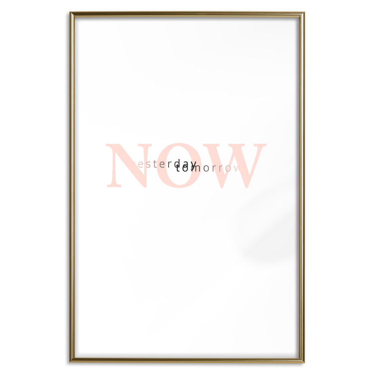 Wall Poster Now - English text in large and small on contrasting white background 127873 additionalImage 13