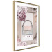 Wall Poster Elegant Handbag - feminine bag on a light background surrounded by flowers 131773 additionalThumb 7