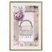 Wall Poster Elegant Handbag - feminine bag on a light background surrounded by flowers 131773 additionalThumb 20