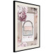 Wall Poster Elegant Handbag - feminine bag on a light background surrounded by flowers 131773 additionalThumb 2
