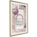 Wall Poster Elegant Handbag - feminine bag on a light background surrounded by flowers 131773 additionalThumb 3
