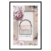 Wall Poster Elegant Handbag - feminine bag on a light background surrounded by flowers 131773 additionalThumb 15