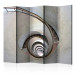 Room Divider White Spiral Stairs II - long and winding concrete staircase 133773