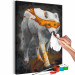 Paint by Number Kit White Wolf and Orange Juice 142573 additionalThumb 7