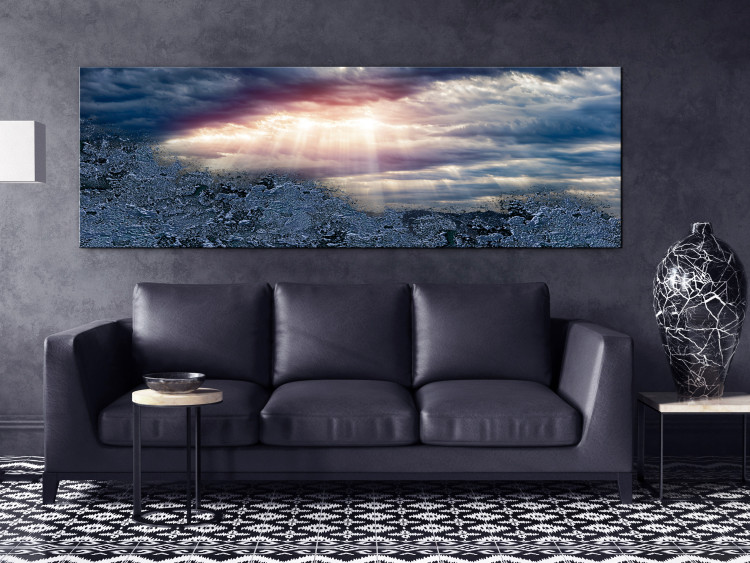 Canvas Print Tranquility of the Soul (1-piece) Narrow - landscape with sky and sun 143673 additionalImage 3