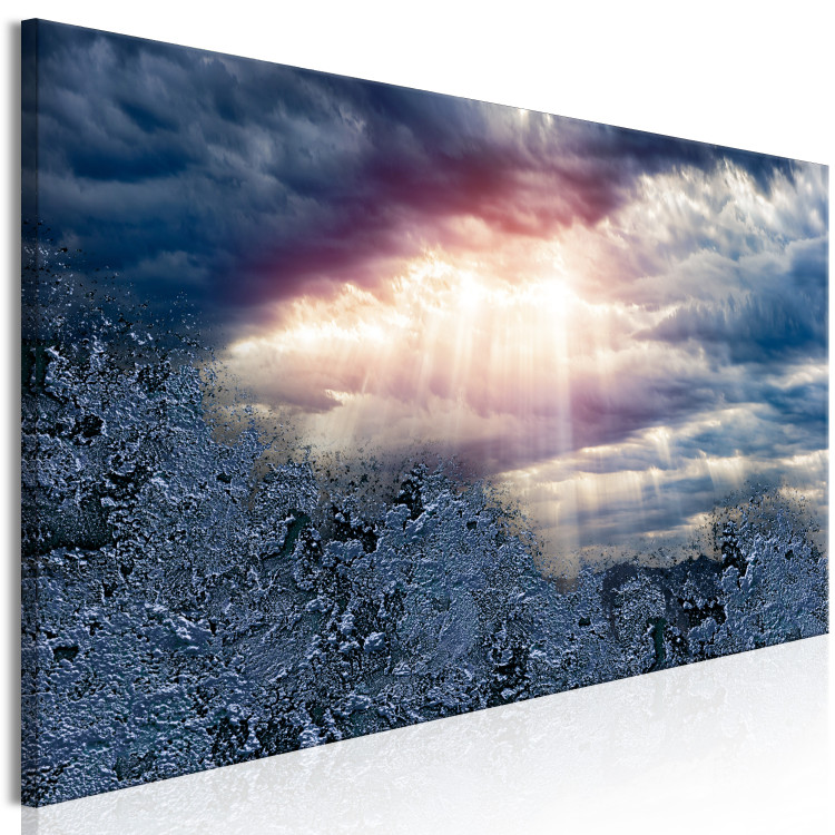 Canvas Print Tranquility of the Soul (1-piece) Narrow - landscape with sky and sun 143673 additionalImage 2