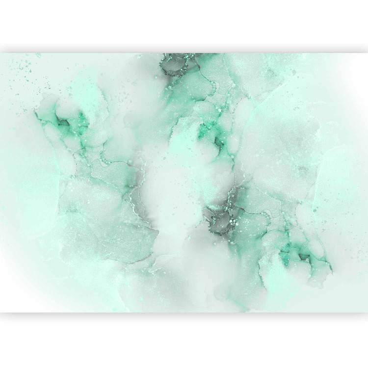 Photo Wallpaper Marble Impression - Elegant Abstraction in a Green Shade 148773 additionalImage 5