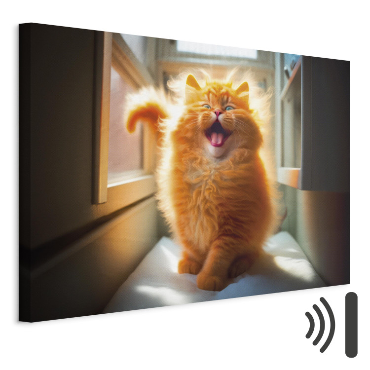 Canvas AI Norwegian Forest Cat - Smiling Red Animal With Long Hair - Horizontal 150173 additionalImage 8