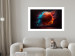 Wall Poster Accurate Throw - Basketball Ball in Orange-Blue Dust 150773 additionalThumb 6