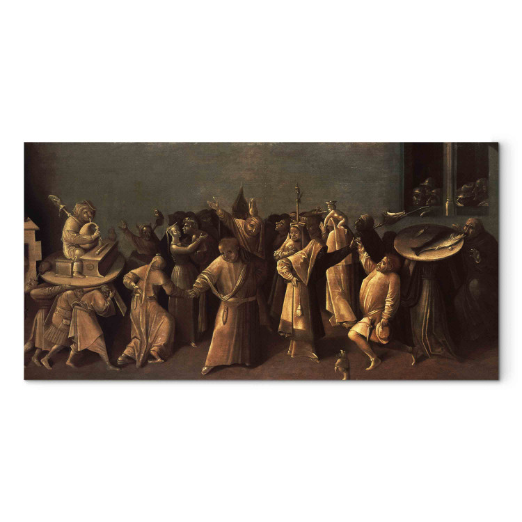 Reproduction Painting Fight of Carnival with Lent 152573