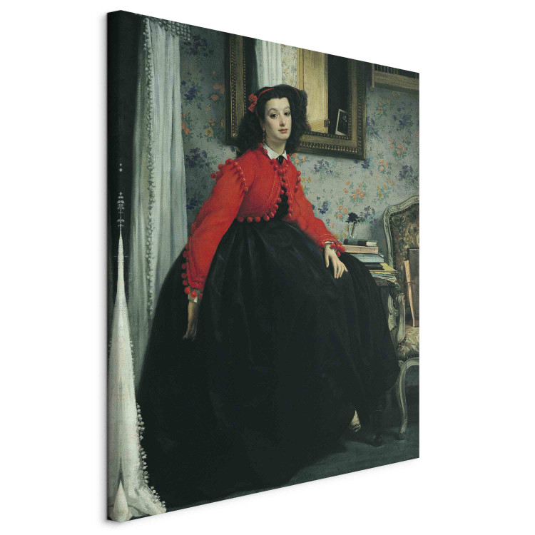 Art Reproduction Portrait of Mlle. L.L. (Young Lady in a Red Jacket) 153973 additionalImage 2