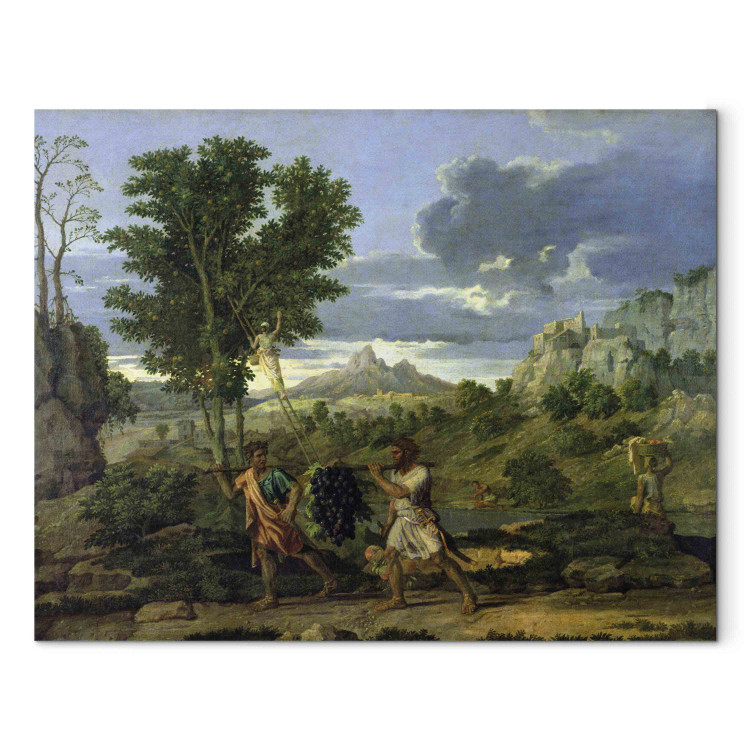 Art Reproduction Autumn, or the Bunch of Grapes Taken from the Promised Land 156173