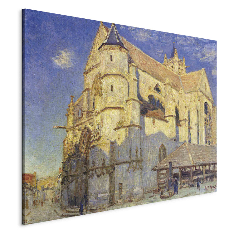 Art Reproduction The Church at Moret, Frosty Weather 157973 additionalImage 2