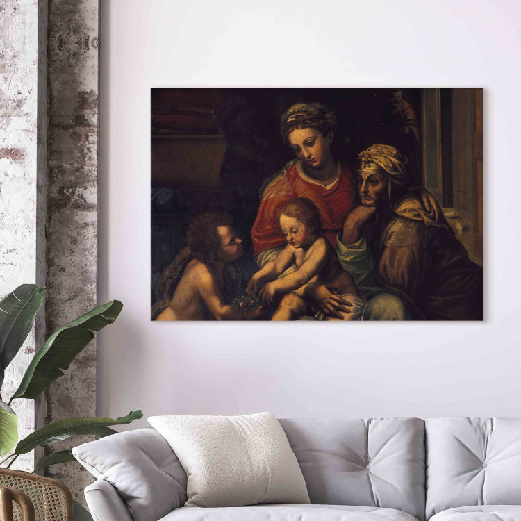Reproduction Painting Mary with child, Saint Elizabeth and John the Baptist as a child 158473 additionalImage 3