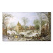 Reproduction Painting A wooded winter landscape with a cart 158873
