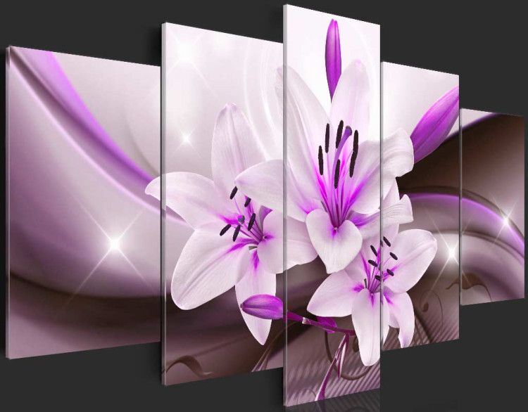 Print On Glass Violet Desert Lily [Glass] 92373 additionalImage 6