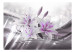 Photo Wallpaper Lily beauty - white flowers in purple on a background with light glow effect 93773 additionalThumb 1