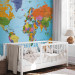 Photo Wallpaper World Map: Colourful Geography 94373 additionalThumb 6