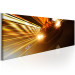 Canvas Print Night Raid - Fast Car in Glowing Tunnel for Motorsport Fans 97373 additionalThumb 2