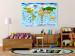 Cork Pinboard Children's Map: Colourful Travels [Cork Map] 97573 additionalThumb 3