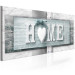 Canvas Art Print Home with a Heart 106783 additionalThumb 2