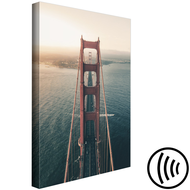 Canvas Golden Gate Bridge (1 Part) Vertical 115283 additionalImage 6