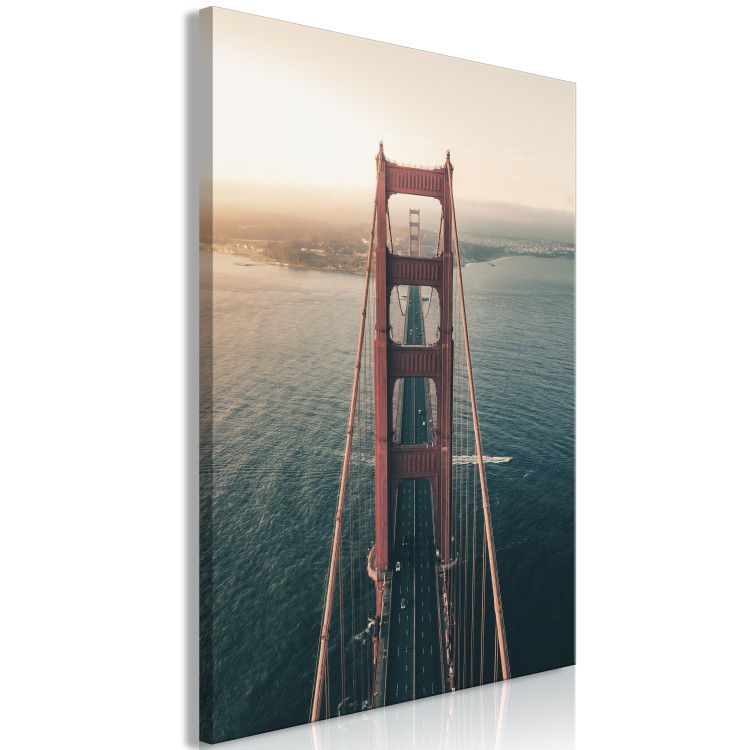 Canvas Golden Gate Bridge (1 Part) Vertical 115283 additionalImage 2