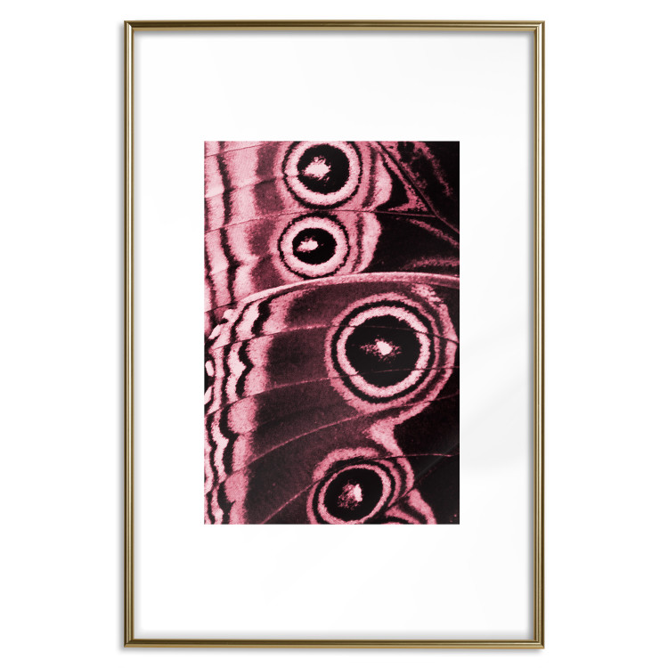 Wall Poster Subtlety of Nature - simple artistic abstraction with butterfly wings 119183 additionalImage 27