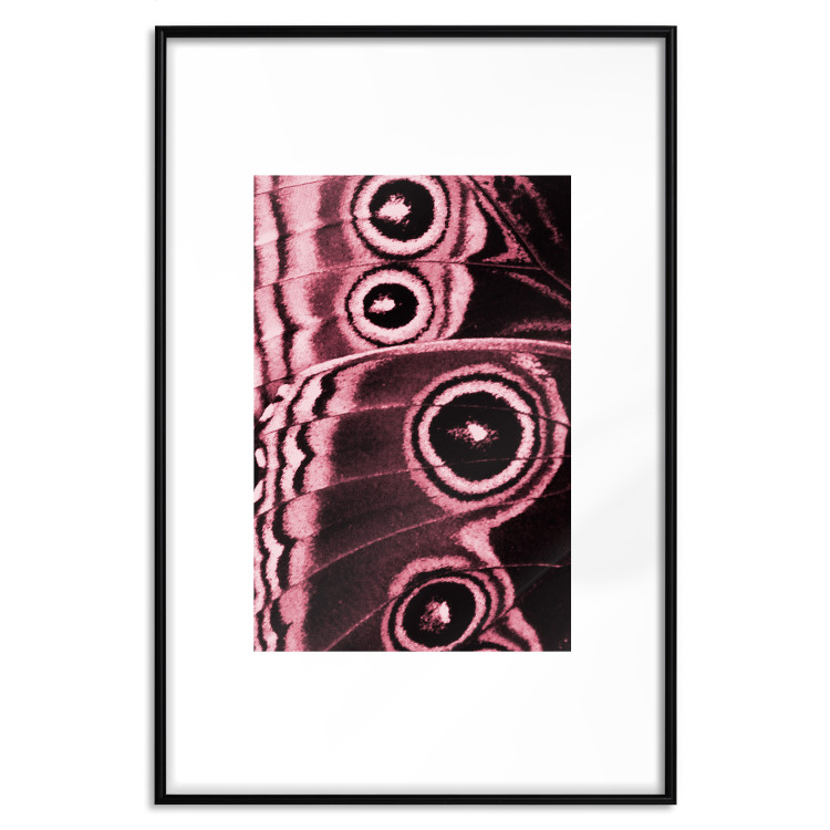 Wall Poster Subtlety of Nature - simple artistic abstraction with butterfly wings 119183 additionalImage 25