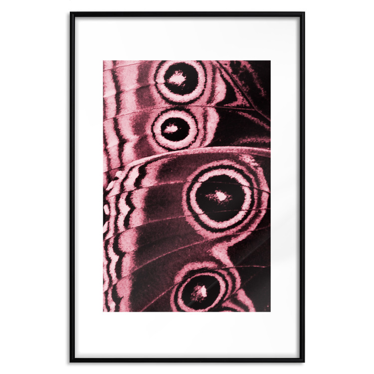 Wall Poster Subtlety of Nature - simple artistic abstraction with butterfly wings 119183 additionalImage 16